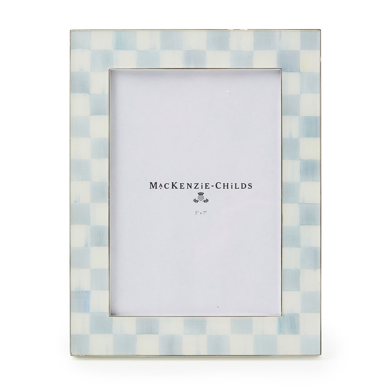 Sterling Check Silver Plated 5"X7" Frame