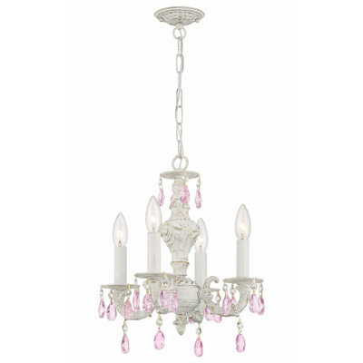 Lustre traditionnel / classique à 4 lumières de style bougie Abagail