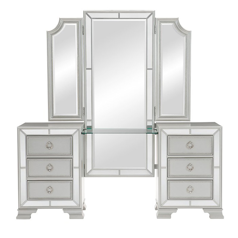 Coiffeuse avec miroir Janeia