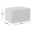 Repose-pieds rectangulaire 33 po Amari-444870712