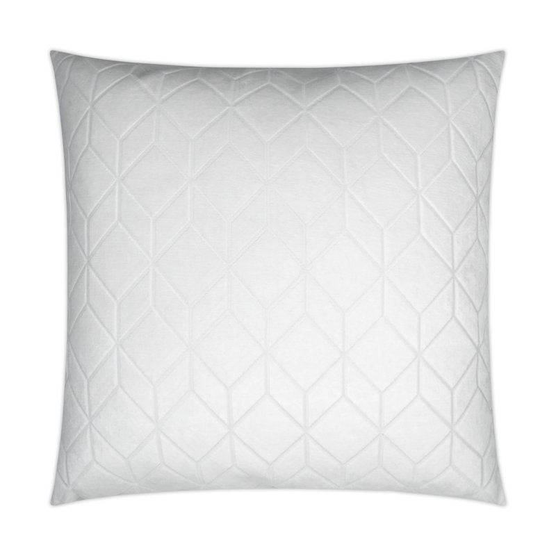 Cologne Pillow Cover & Insert, White, Square 22"