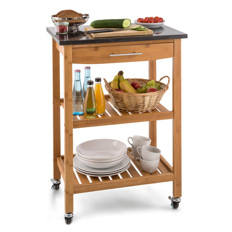 Granite Top Kitchen Cart