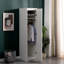 Rinnes 1 Door Manufactured Wood Wardrobe