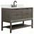 48" Transitional Gray Oak Bathroom Vanity with 1" Engineered Marble Top-456522220