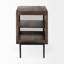 Table de chevet en bois massif Warner-1098560256