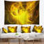 Tapisserie étoile jaune nébuleuse Abstract-28503930