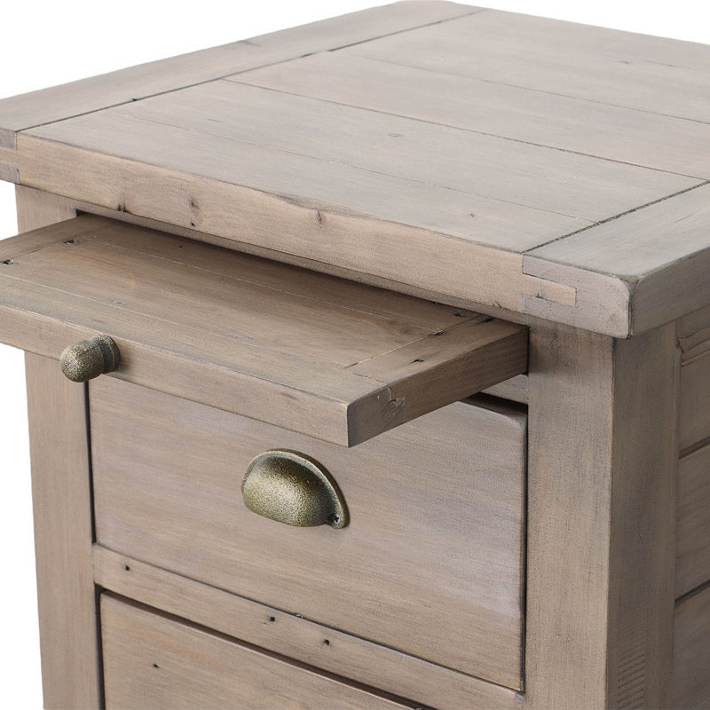 Hungerford 18'' W Solid Wood Nightstand