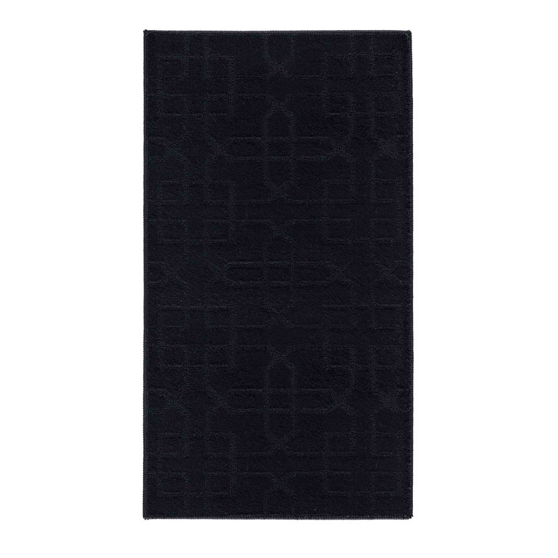 Greenlawn Non-Slip Indoor Doormat, 40cm W x 60cm L, Black
