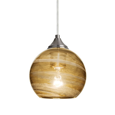 Luminaire sphère suspendu 1 lumières simple Ivers