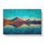 Reflection Upon A Lake In Chile - Wrapped Canvas Painting-56634690