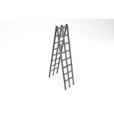 Classic 14" L X 68" H Vinyl A-frame Ladder Garden Trellis