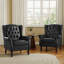74 Cm Wide Tufted Armchair-2092282191