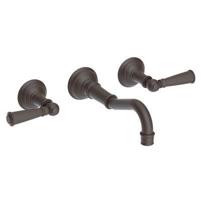 Jacobean Wall Mount Bathroom Faucet