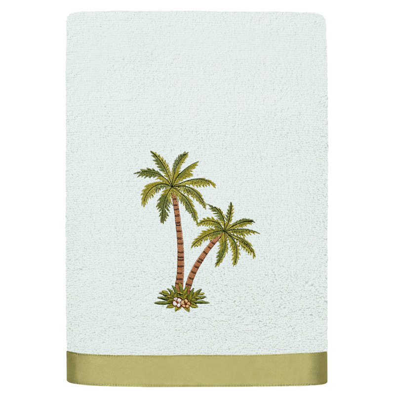 Serviette de bain en coton turc, Turquoise