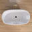 55" Freestanding Soaking Acrylic Bathtub-104907273