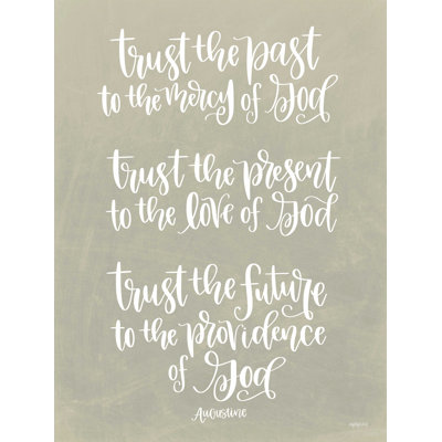 Trust - Wrapped Canvas Print