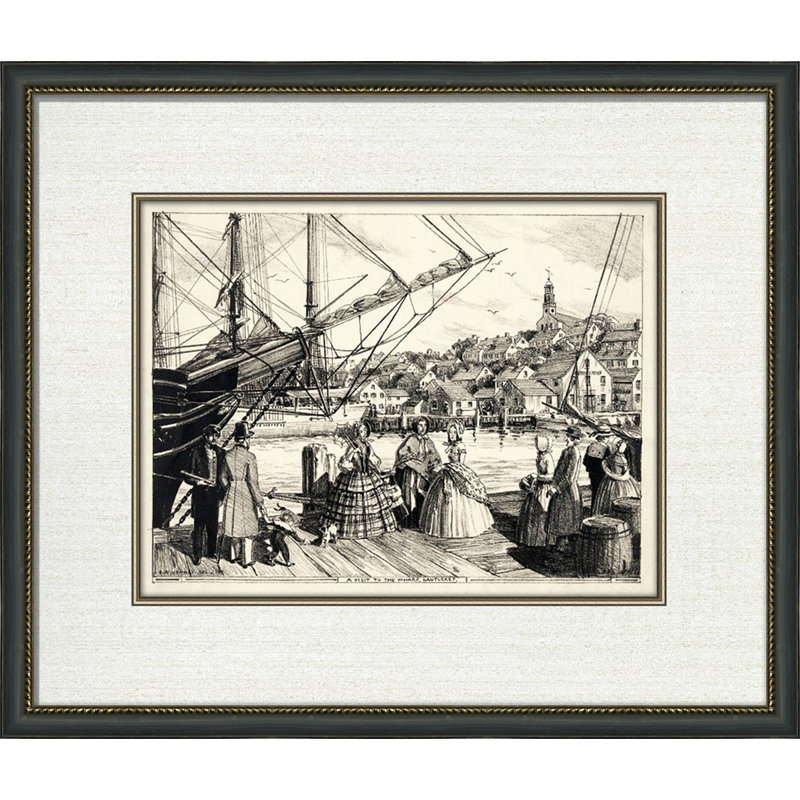 The Wharf Nantucket Painting