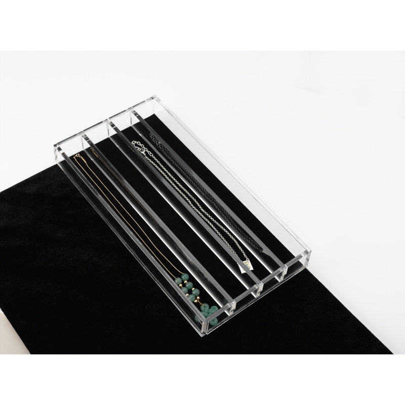 Rev-A-Shelf Acrylic Jewelry Organizer to use in Rev-A-Shelf Closet Drawers