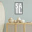 «Sail Word on Gray», estampe numérique par Jamie MacDowell-11477740-11477739