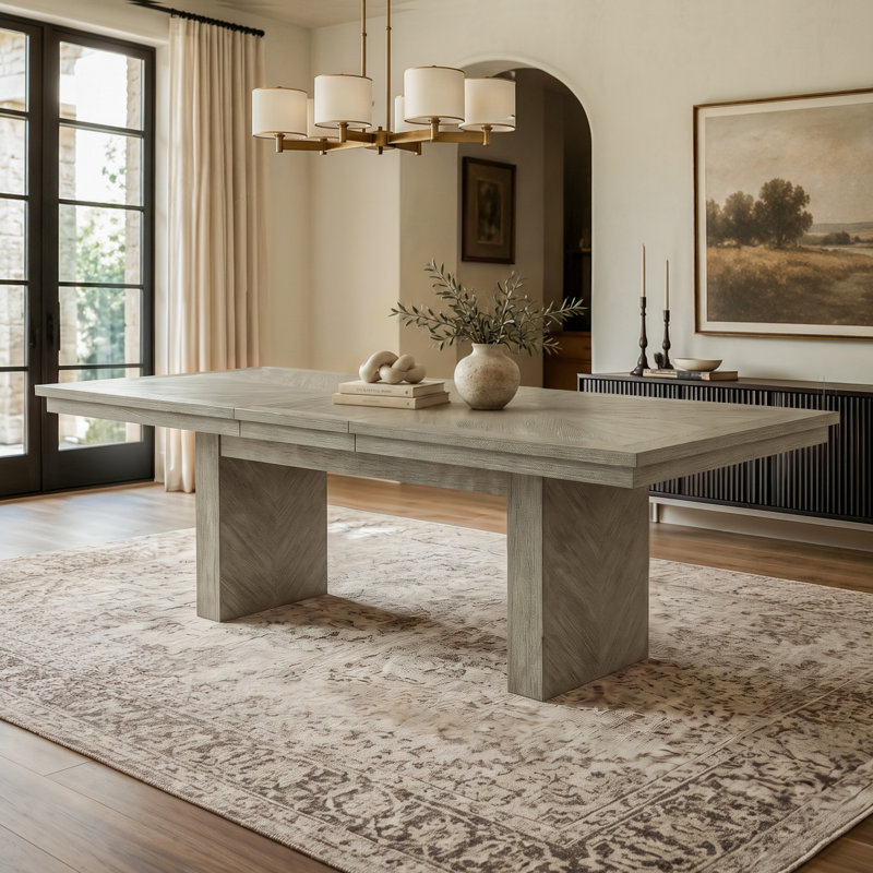 Bartel Extendable Dining Table with Leaf