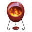 Round Clay Smokeless Chimnea-13645177-13645179