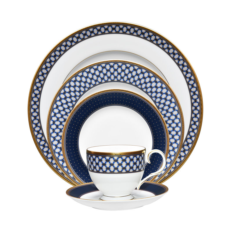 Noritake Blueshire Set of 4 Cups, 7 oz.
