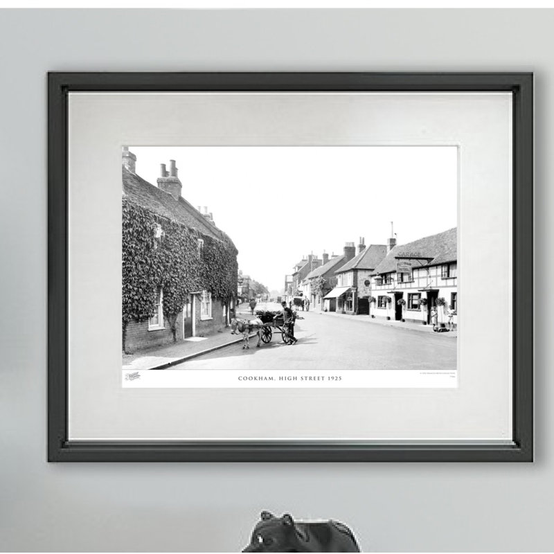 Cookham, High Street 1925 - Single Picture Frame Print, 45cm H X 60cm W x 2cm D
