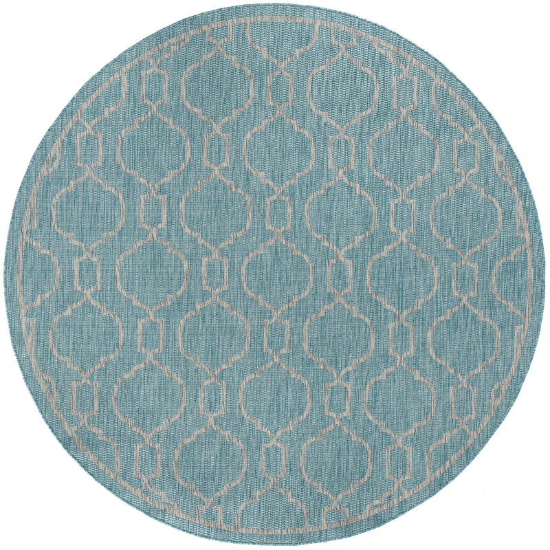 Speegle Indoor / Outdoor Rug, Round 5'3"