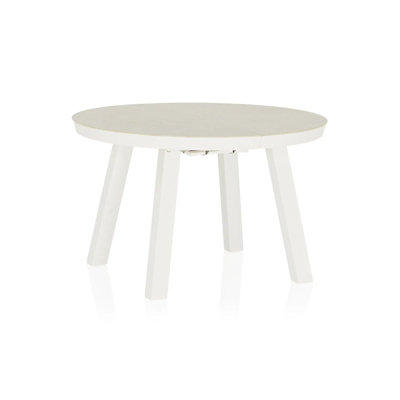 Trinita Round Metal Base Dining Table