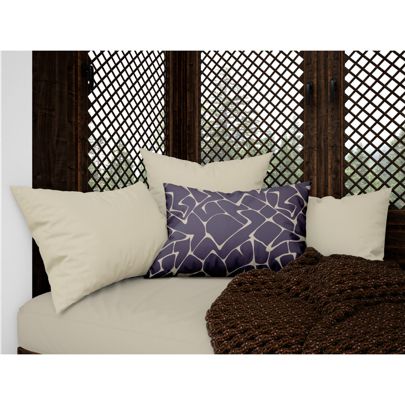 Housse de coussin d'extérieur Huxley, Mauve