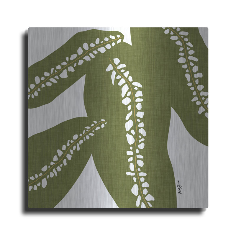 Winston Porter «Rhaphido» par Trish Sierer, art mural en métal, 24 po x 24 po, H 36 po x l 36 po