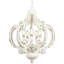 Lustre empire en bois 5 lumières Vallauris