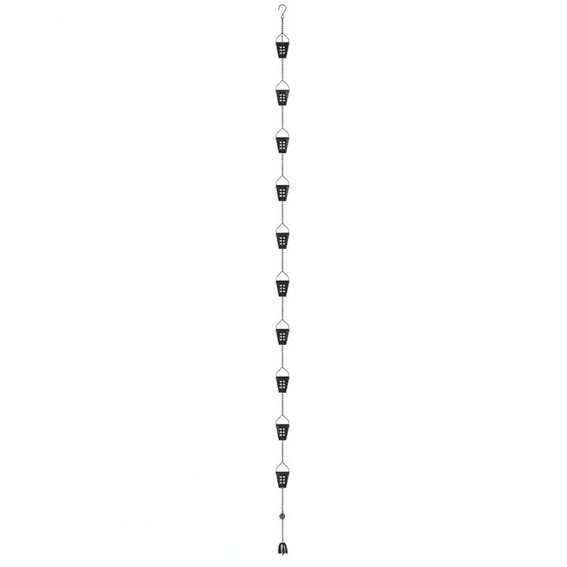 Metal No Subject Rain Chain