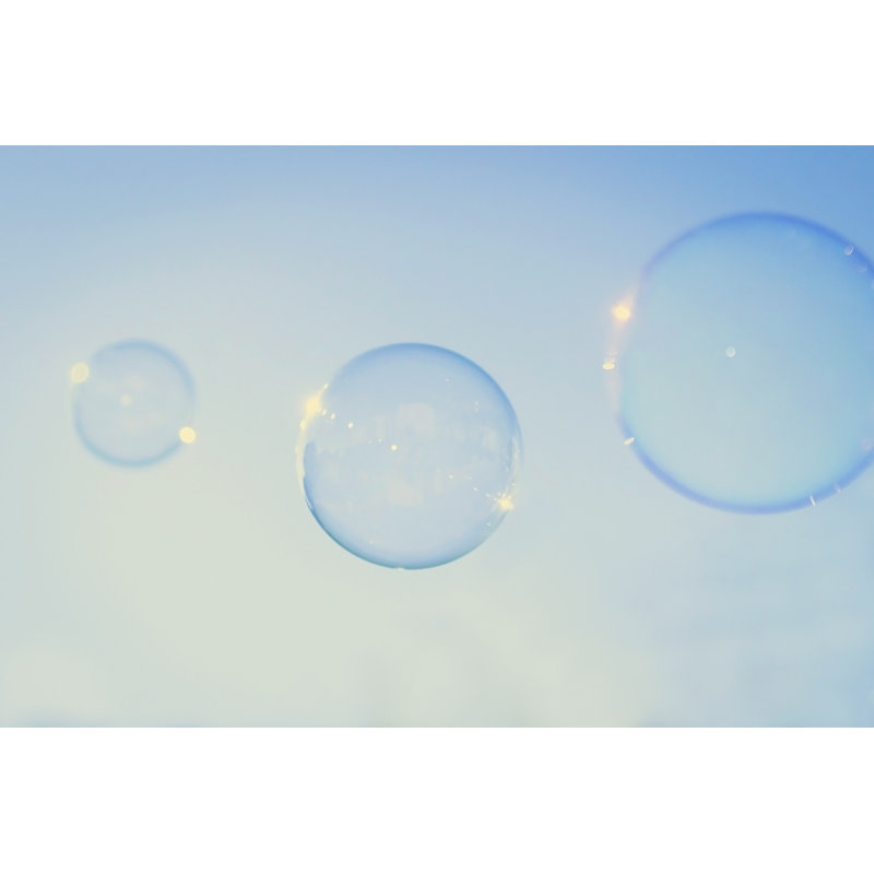 Célébration avec des bulles de savon, L 12 po x H 8 po