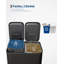 Stainless Steel Kitchen Trash Can-129994530