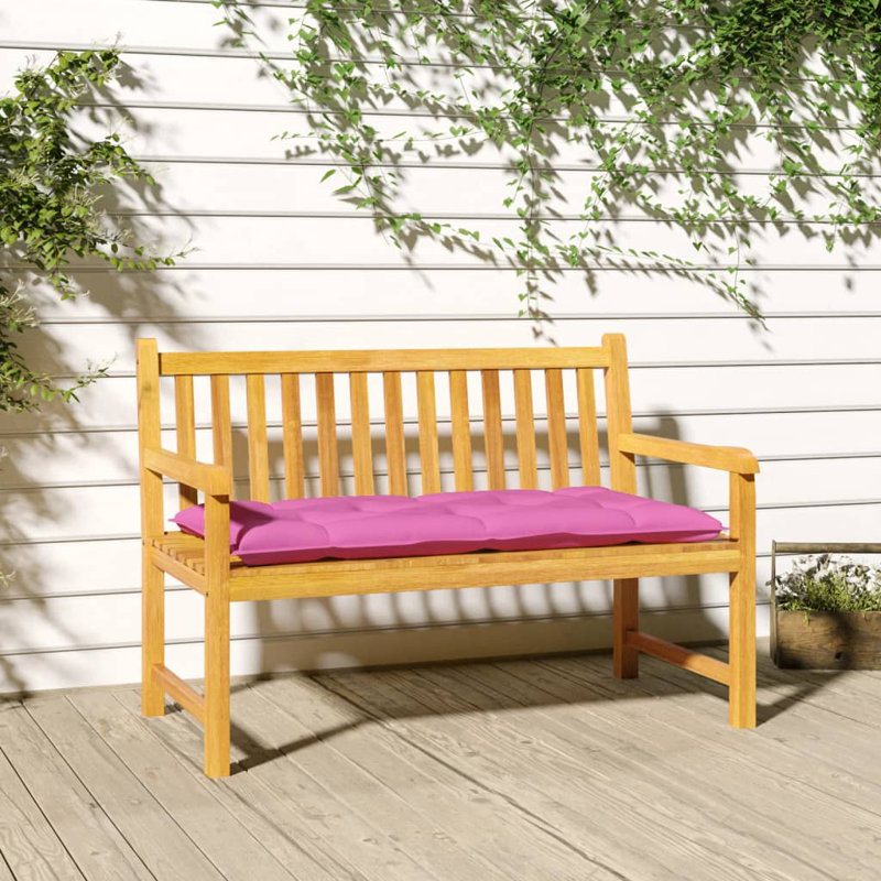 Outdoor 2.8'' Bench Seat Cushion, Pink