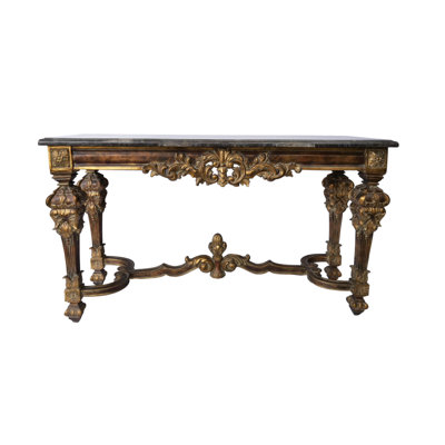Rosia 60.24'' W Marble Console Table