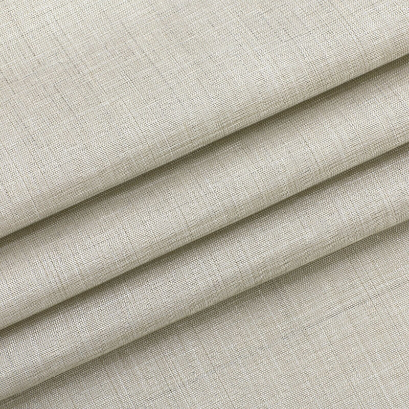 Kate Aurora 1 Piece Moroccan Sparkle Rod Pocket Semi Sheer Voile Beaded Trim Window Valance, Beige