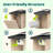 Birdfy Smart Bird Houses for Outside Solar Powered, 1080P HD Live View Bird House with Camera, Perfect Viewing Bird Nesting and Hatching, Bird Feeder with Camera for Most Birds