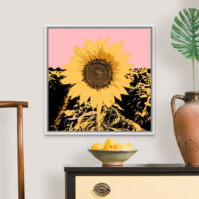 Pop Art Sunflower III par Jacob Green - reproduction d'art graphique sur toile