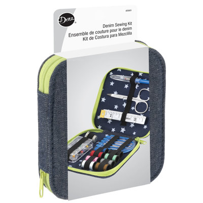 Dritz Denim Sewing Kit, Navy