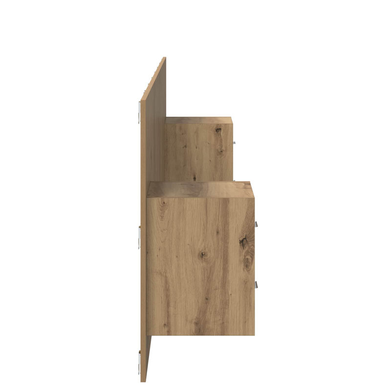 UK Emperor Headboard, 280 x 200cm, Artisan Oak