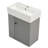21.6" Bathroom Vanity With Ceramic Top-115583807