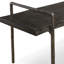 Karson Solid Wood Bench with Metal Legs