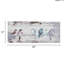 Décoration de panneau de planche de bois, peinte à la main en gris et blanc, l 30 po x H 12 po, P 1,5 po, loft rustique, mur Summers de P 1,5 po, avec bords délavés blancs, chic