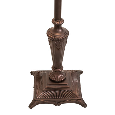 64" High Fluted Fleur Floor Base