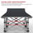 Portable Travel Camp Cots With Pearl Cotton Pad For Home/Office Nap And Beach Vacation Heavy Duty Sleeping Cots With Carry Bag-68883524