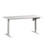 Bureau assis / debout, finition blanche-203340319