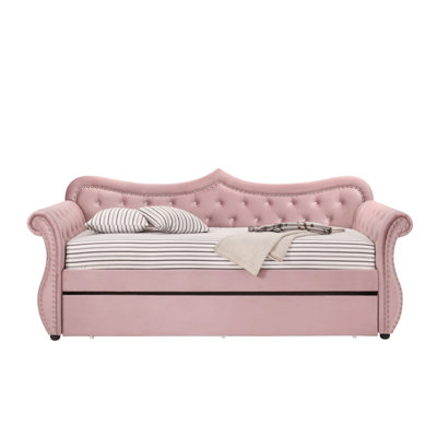 Adkins Daybed W/Trundle (Twin) by Rosdorf Park