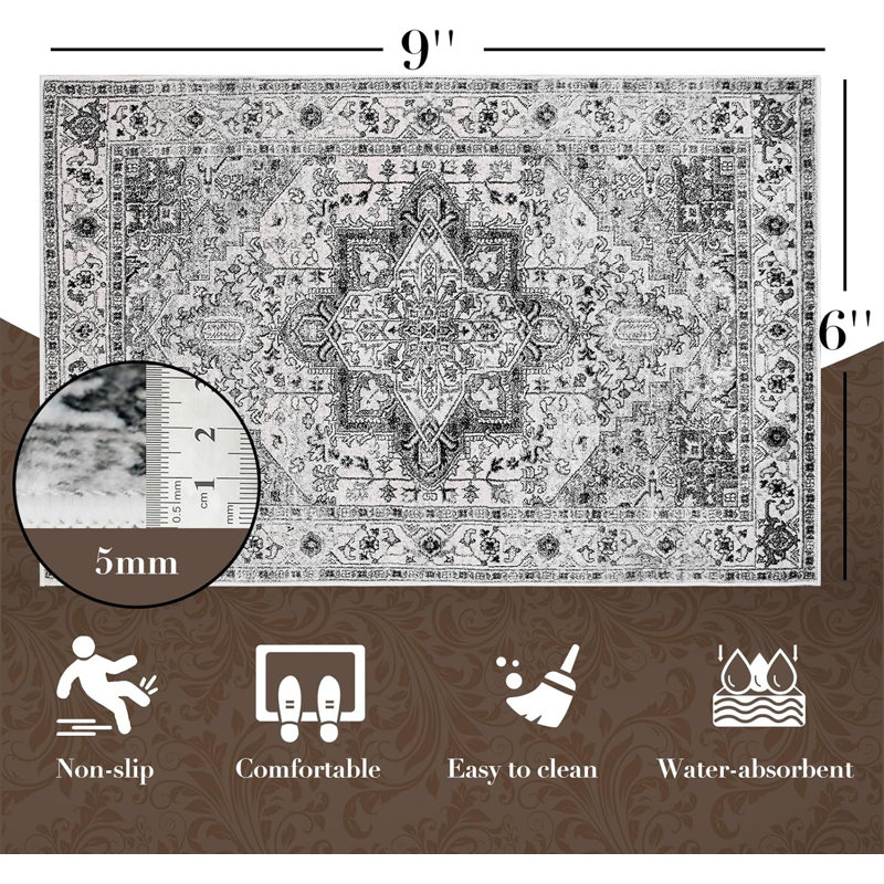 Machine Washable Area Carpet